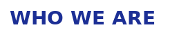 Who We Are